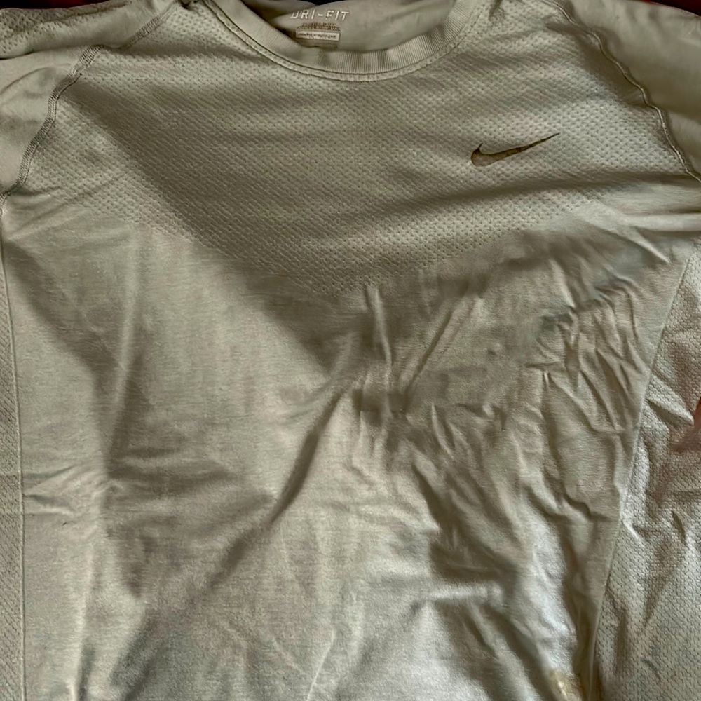 Nike grey dry fit shirt